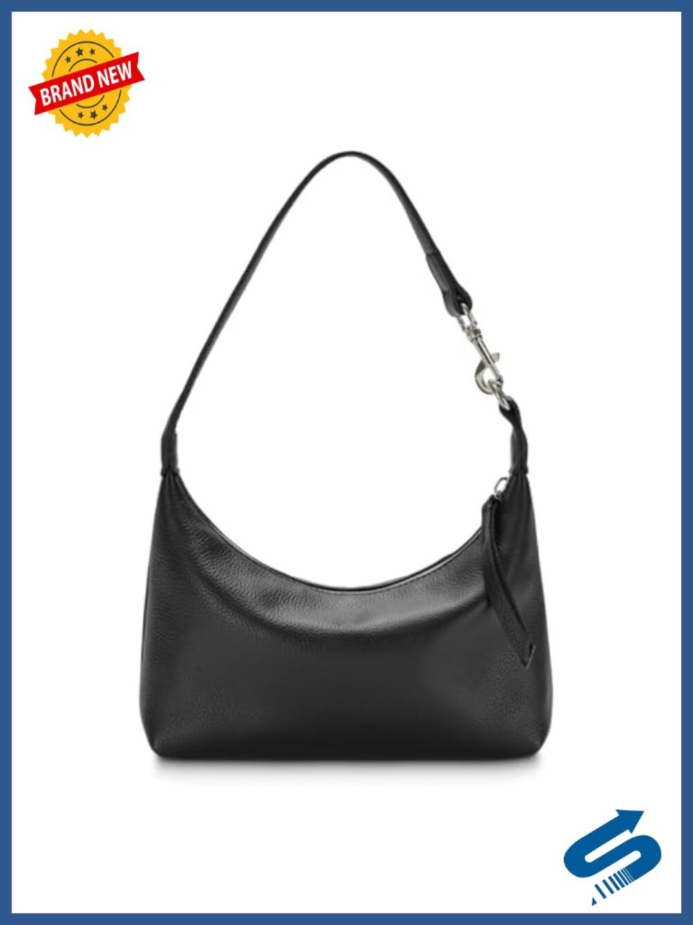 Genuine Leather Shoulder Bag Mini Clutch Crossbody Purse